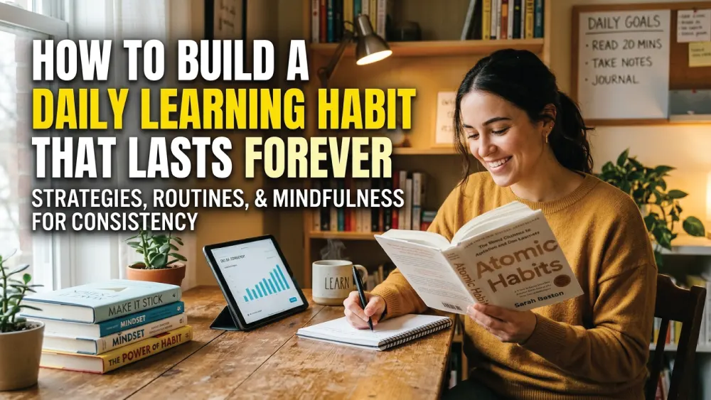 You are currently viewing How to Build a Daily Learning Habit That Lasts Forever