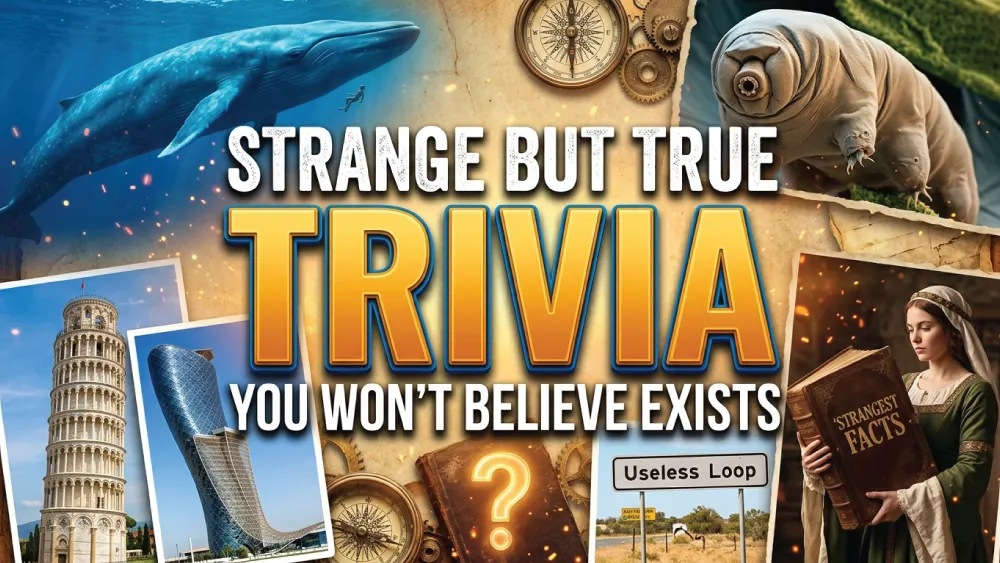 You are currently viewing Strange but True Trivia You Won’t Believe Exists