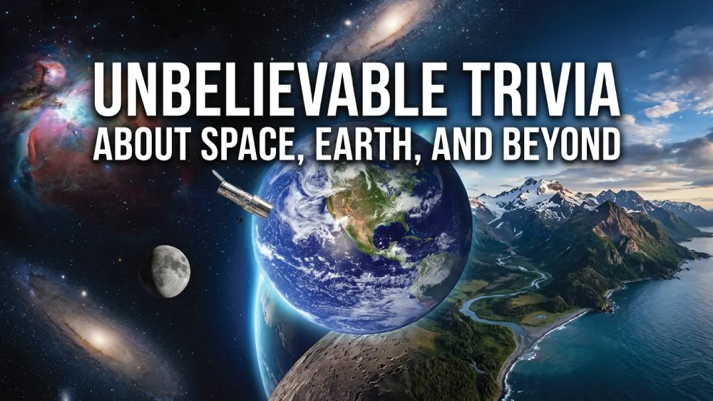 You are currently viewing Unbelievable Trivia About Space, Earth, and Beyond